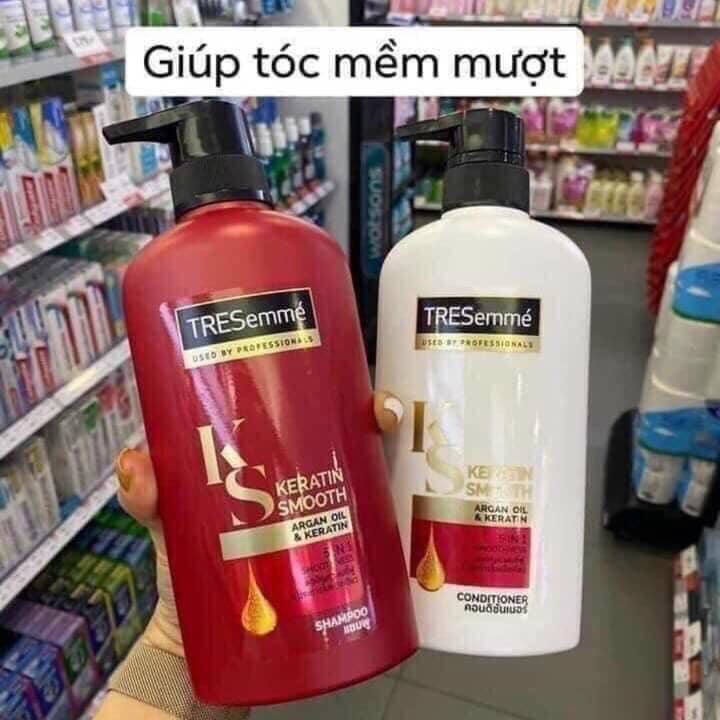 dầu gội xả tresemme KS keratin smooth 400ml - Thái Lan
