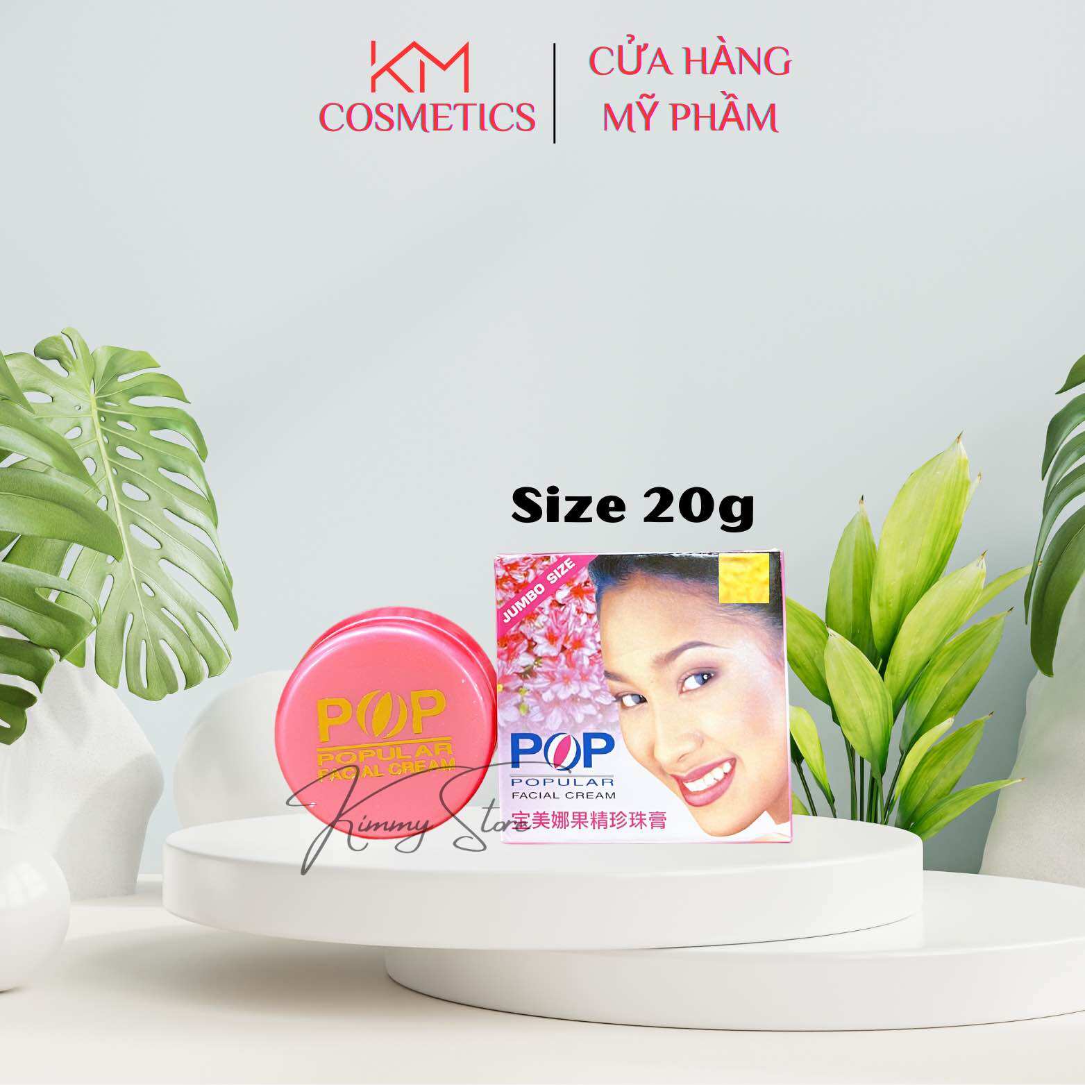 [HCM]Lẻ hộp 4g kem trắng da Pop Thái