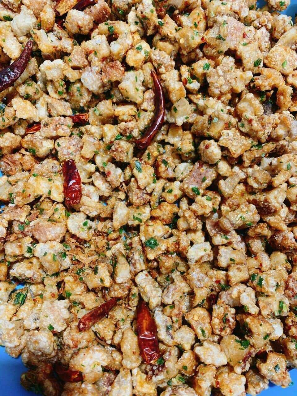 100gr tóp mỡ mắm hành