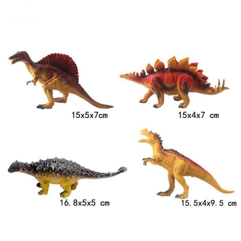 Mô hình 12 khủng long size to hàng đẹp