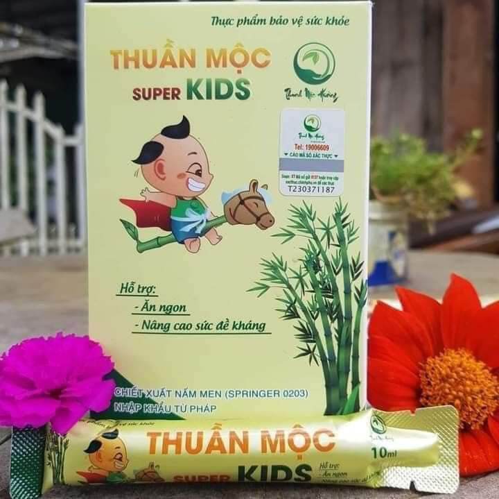 [Chính hãng] Siro ăn ngon Thuần Mộc supper kids