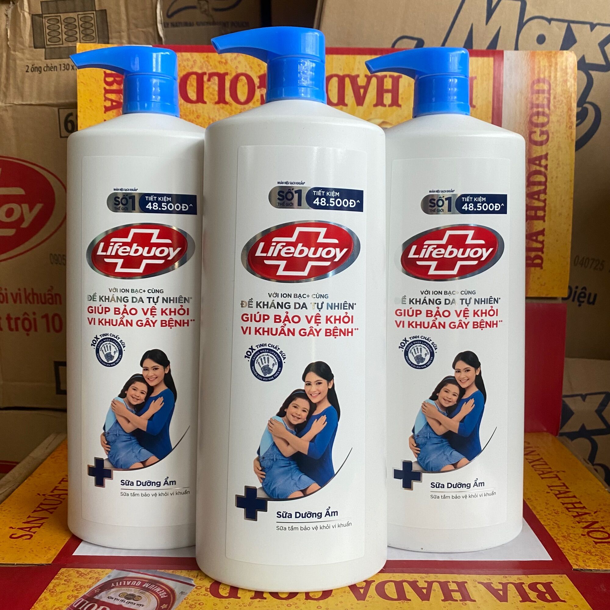 Sữa tắm lifebuoy chăm sóc da 1kg