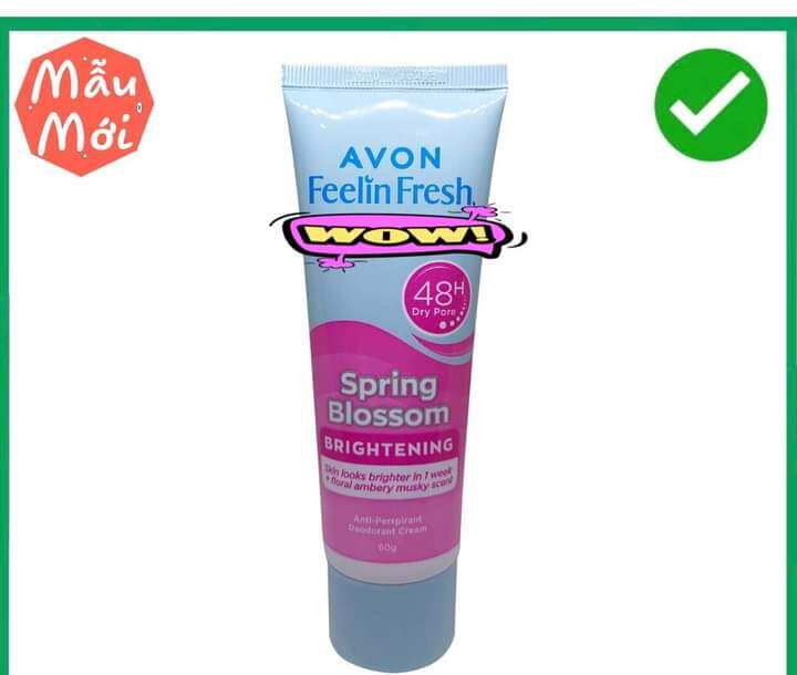 Kem làm trắng nách và khử mùi 48h Feelin fresh Avon 60g