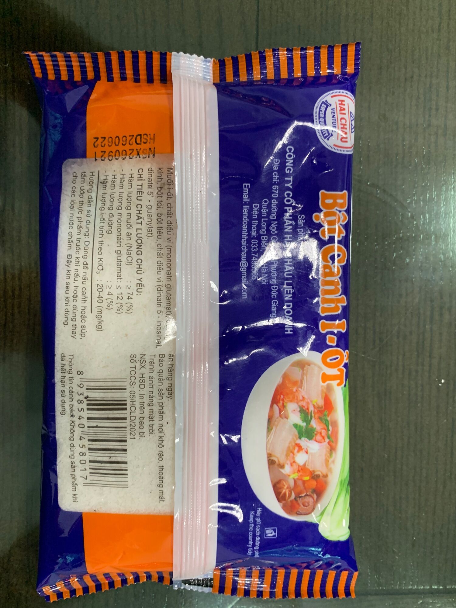 Bột Canh Hải Châu Gói 190g – I ốt