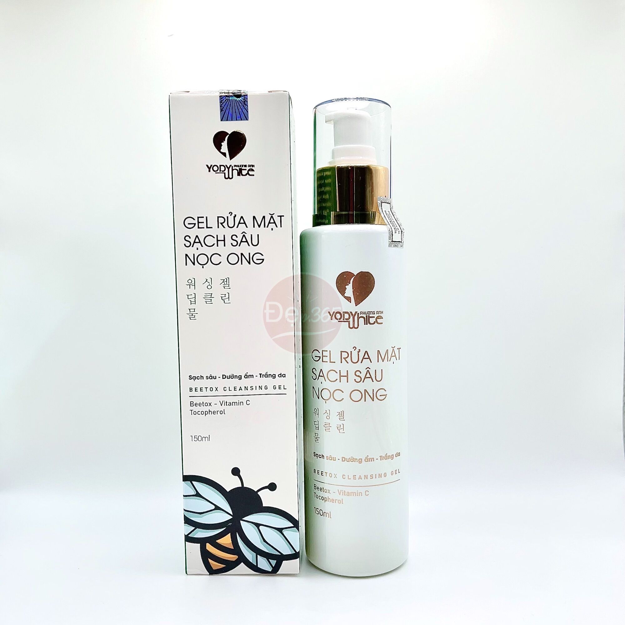 Sữa rửa mặt nọc ong Yody White Phương Anh (dịu nhẹ sau tái tạo)