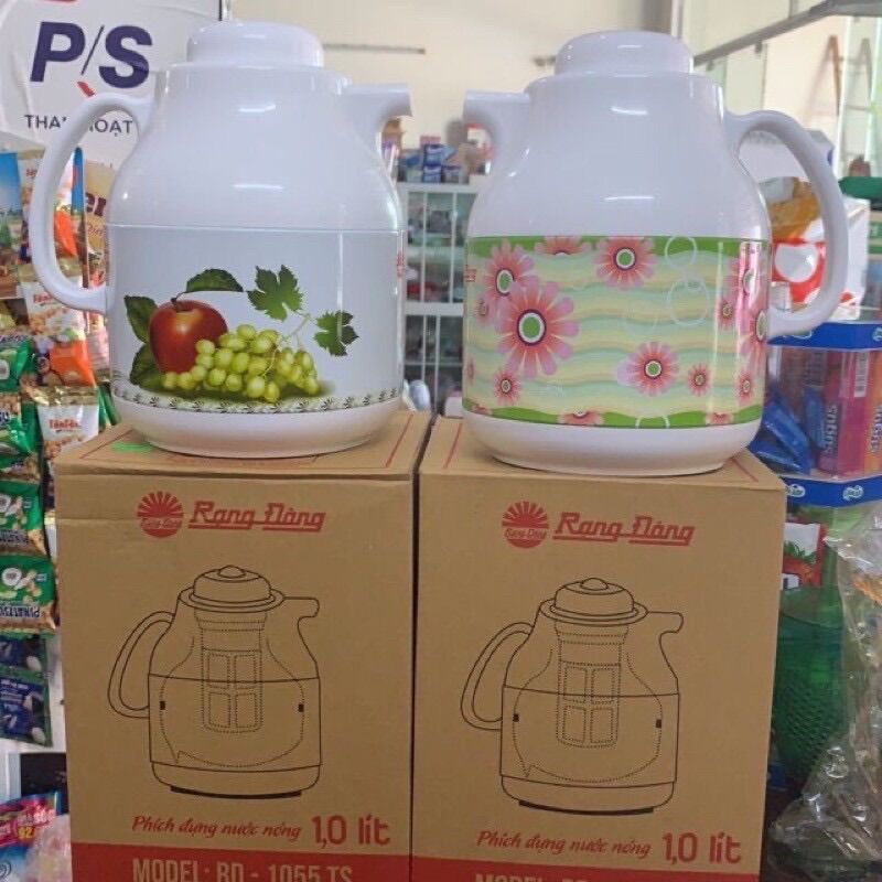 Phích trà giữ nhiệt Rạng Đông 1L