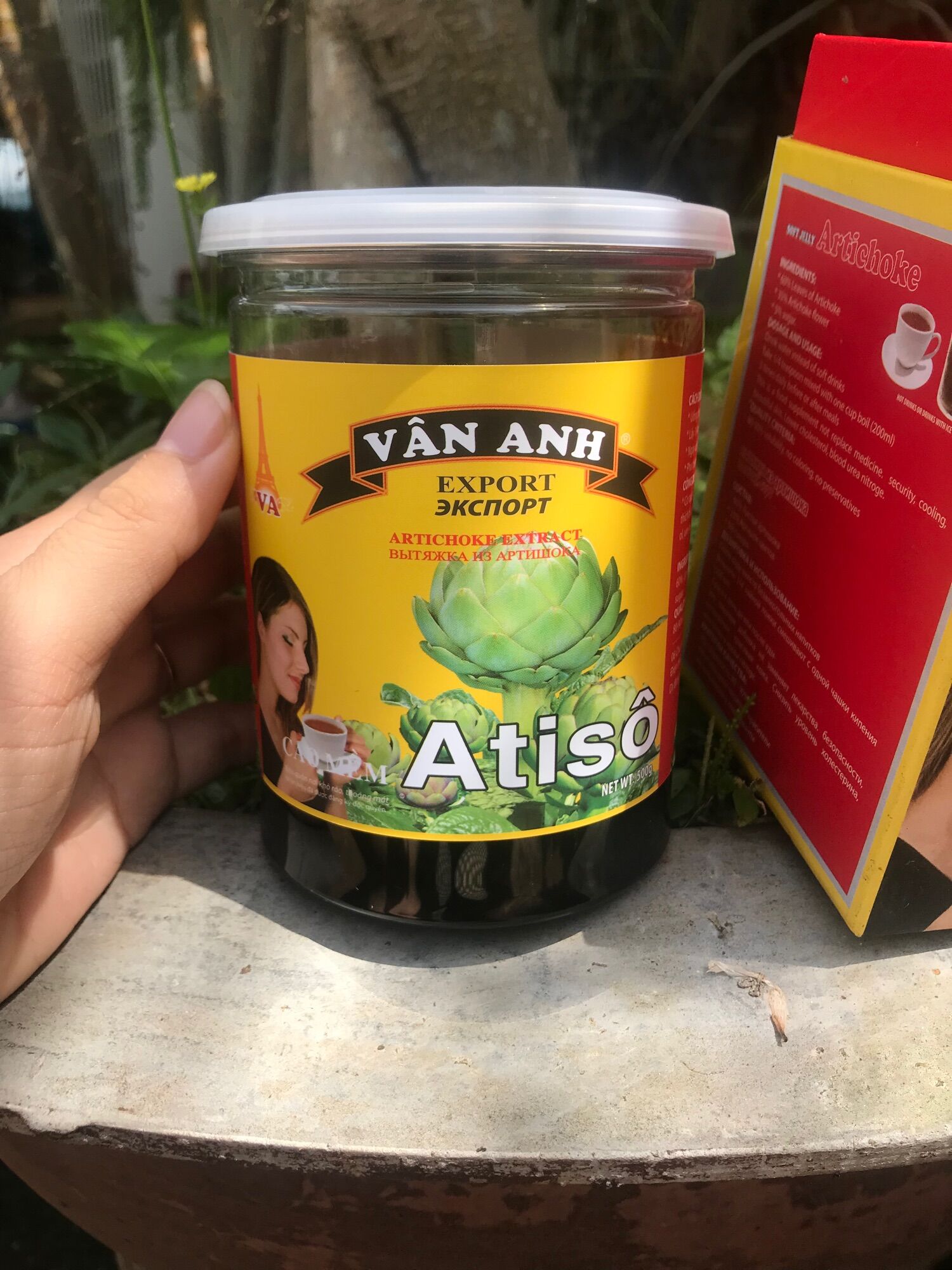 Hũ 500g cao atiso đà lạt 35% hoa