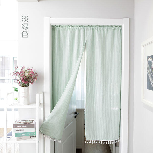 Rèm Cửa Rèm Ngăn Cách Nhà Vệ Sinh Nhà Vệ Sinh Phòng Ngủ Rèm Vải Nghệ Thuật Gia Dụng Không Cần Đục Lỗ Rèm Ngắn Phong Cách Bắc Âu Một Nửa