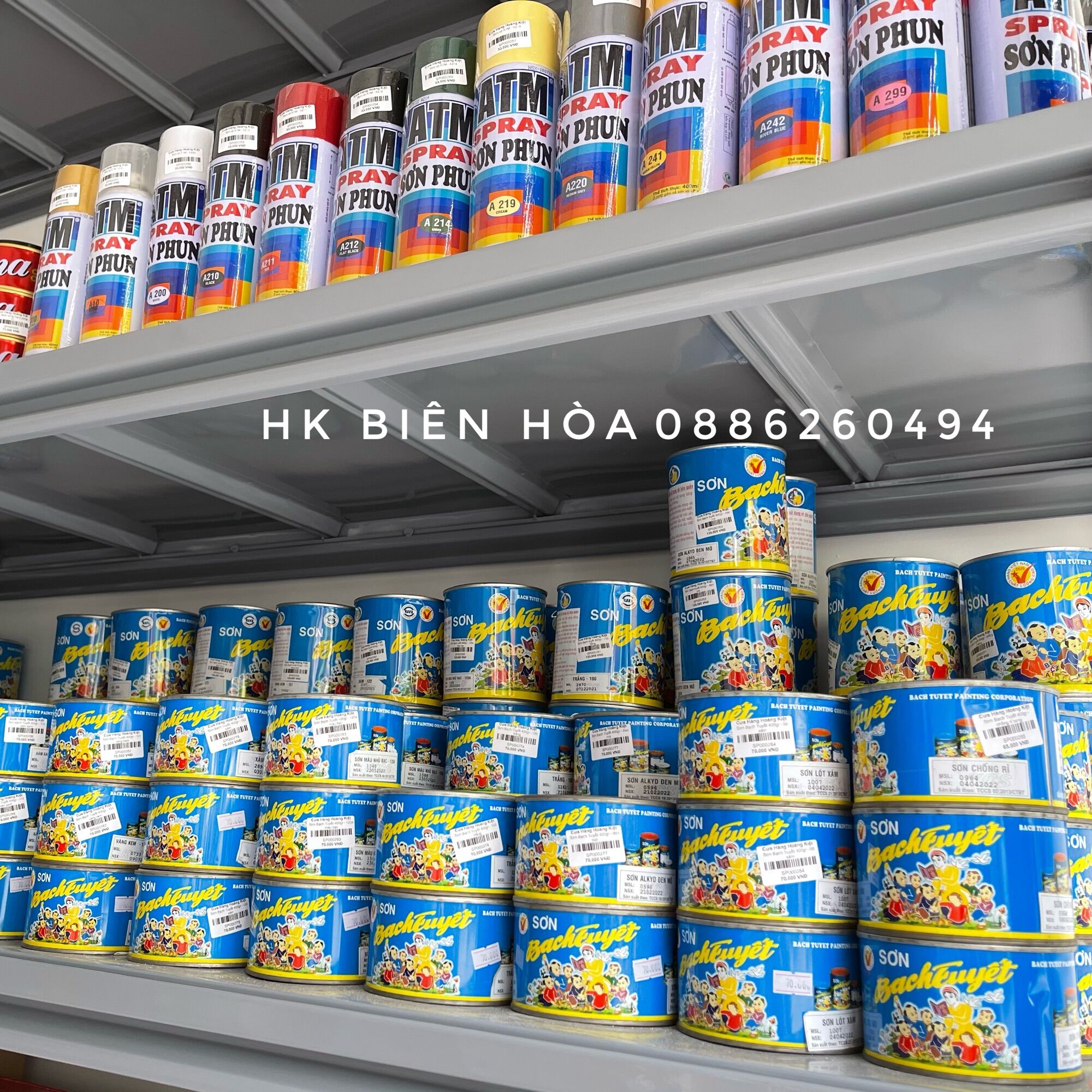 SƠN DẦU BẠCH TUYẾT CHÍNH HÃNG