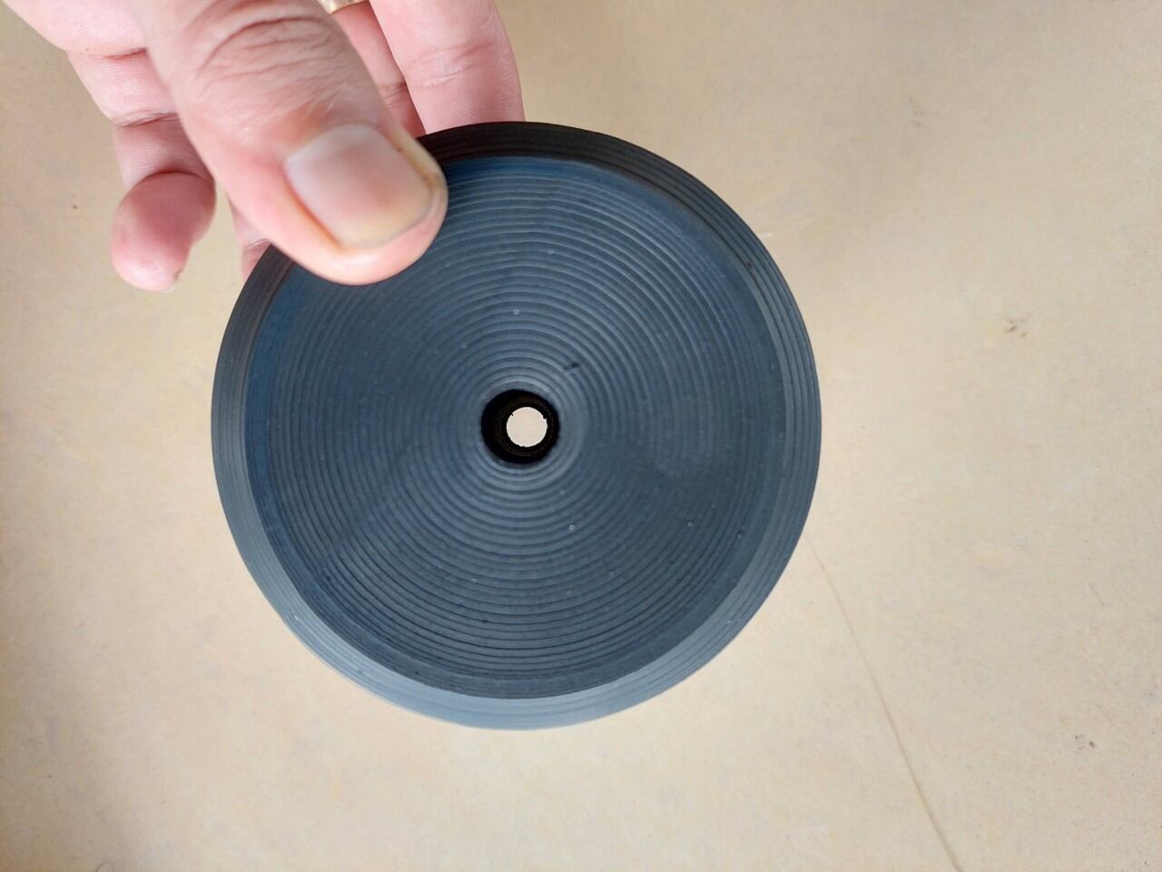 Combo 8 cái cao su phi 80 cao 50 lỗ 10mm