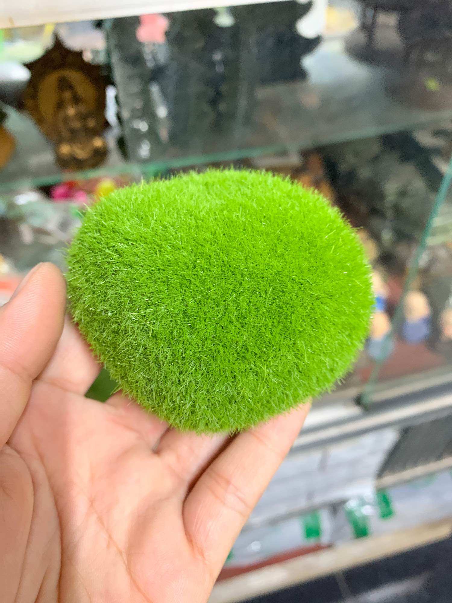 Rêu xốp giả trang trí tiểu cảnh