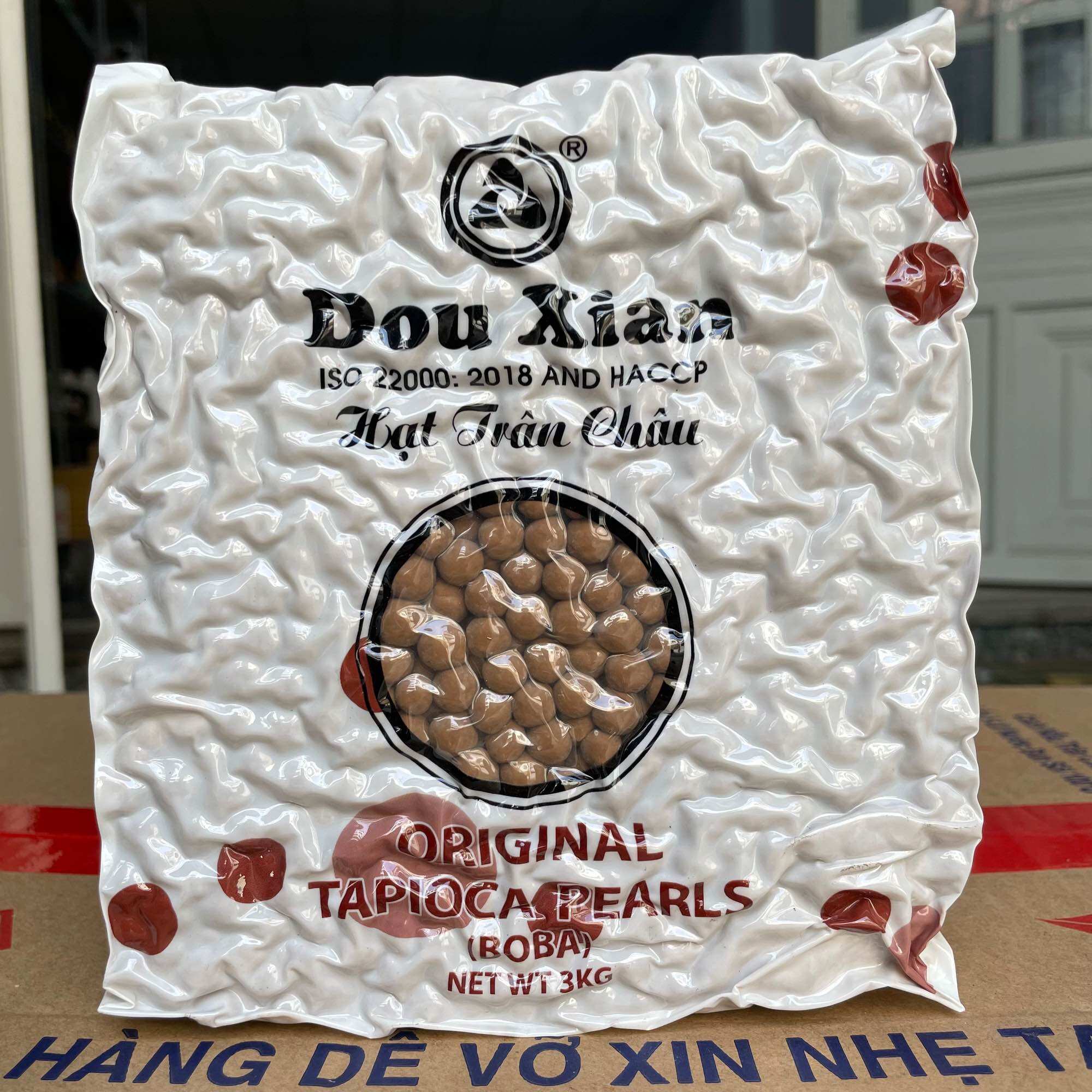 Trân châu đen Hàng Huy Douxian (dường đen) bịch 3kg