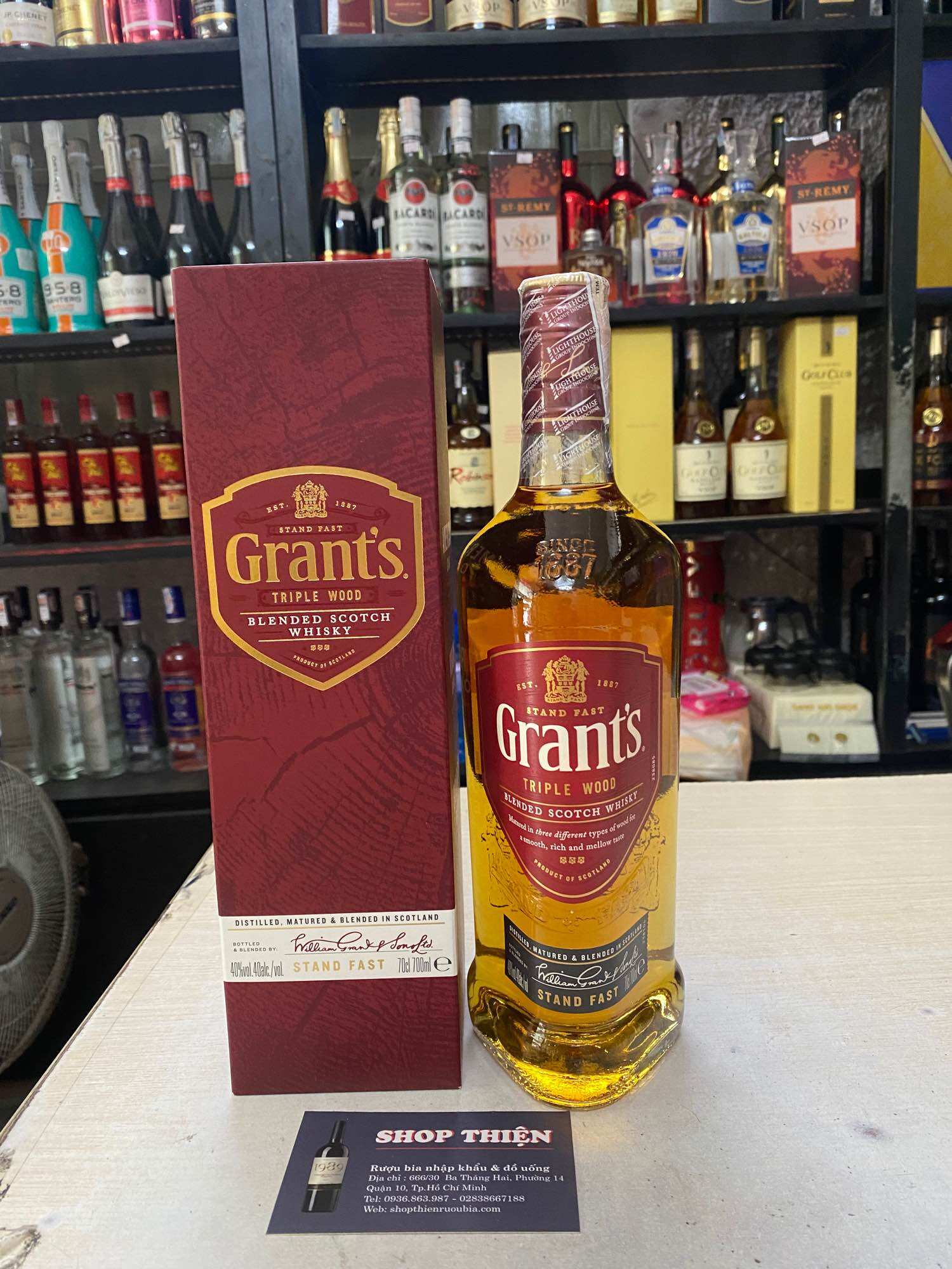 Rươu GRANT'S Blend Scotch Whisky 40% 700ml