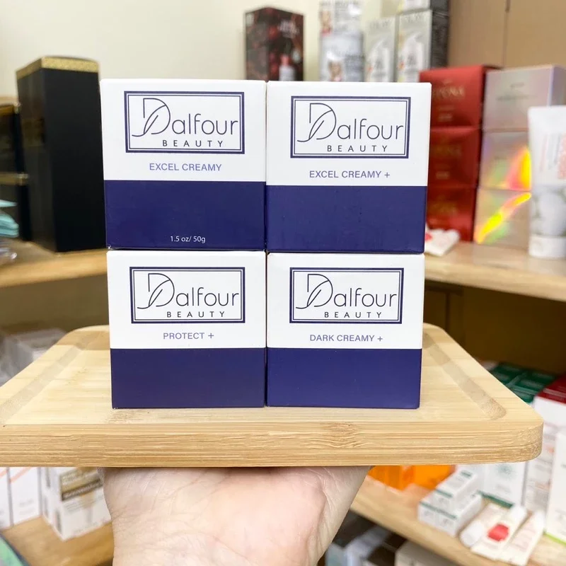 Kem Pháp dưỡng trắng da,giảm thâm nám Dalfour Beauty Whitening 50g