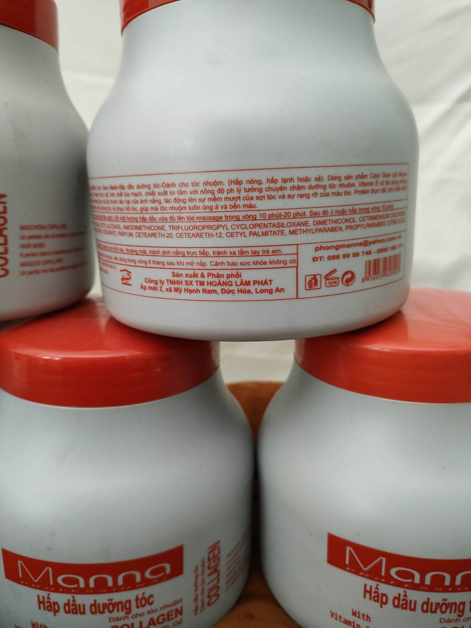 [HCM]Hấp dầu dưỡng tóc Manna ( collagen)