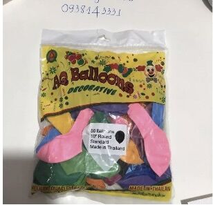 Bong Bóng Tròn 1 Bịch 50 Cái