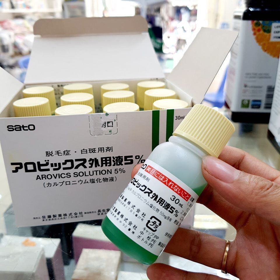 Tinh chất mọc tóc sato JG nhật bản