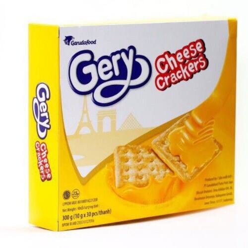 Bánh quy phô mai Gery cheese crackers 300g