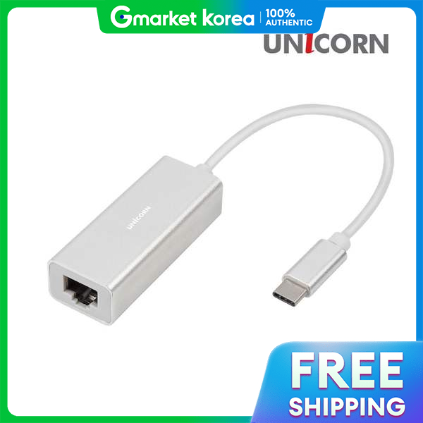UNICORN | Unicorn Tc-1000G USB Type-C Gigabit Wired Lan Card Adapter Giá 780,000 Đồng*Miễn phí vận chuyển