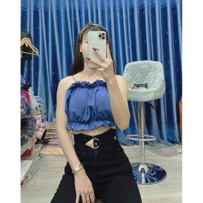 ÁO YẾM HỞ LƯNG ĐI BIỂN XINH H77