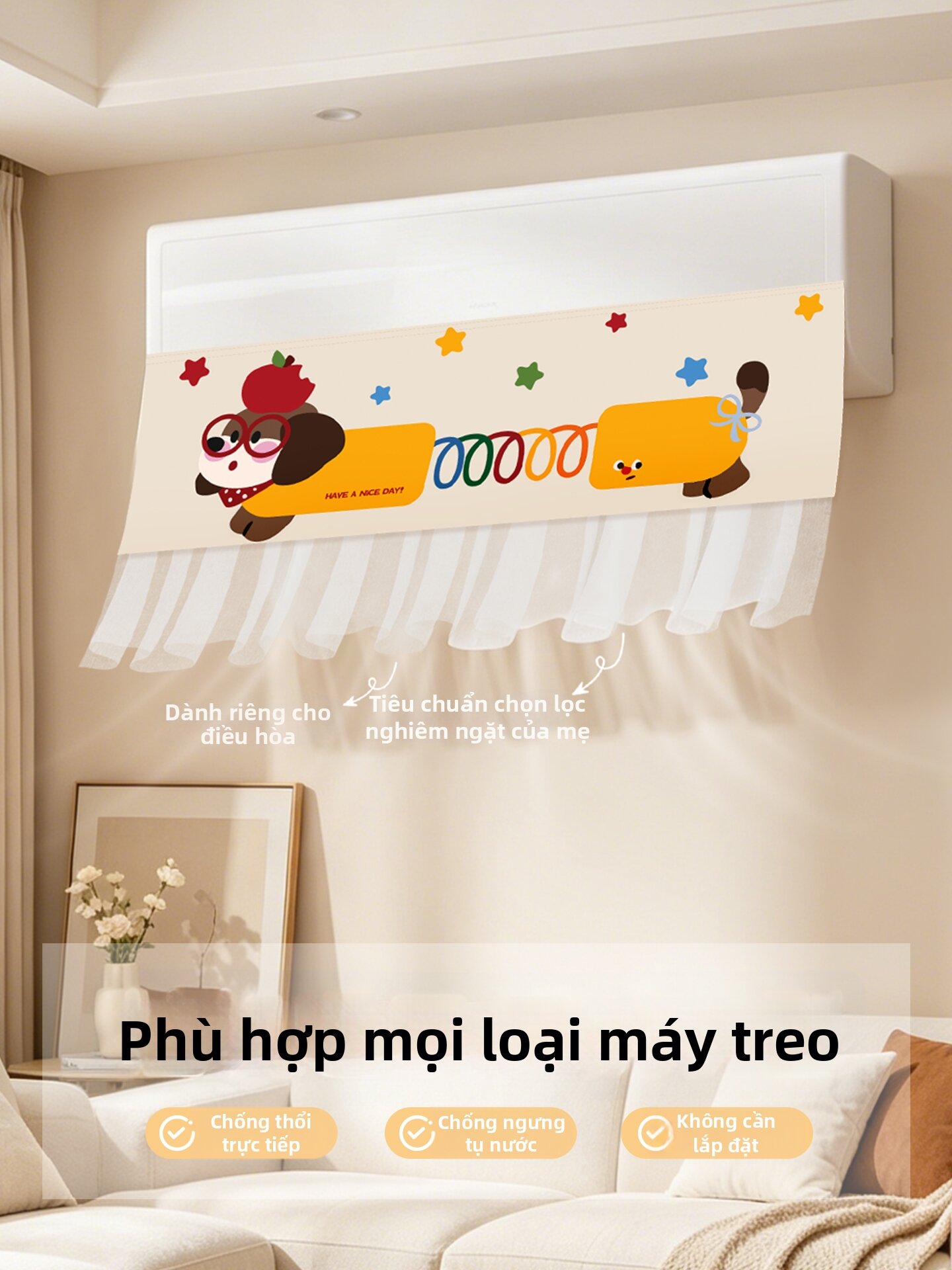 anfeng | Rèm chắn gió điều hòa chống thổi trực tiếp