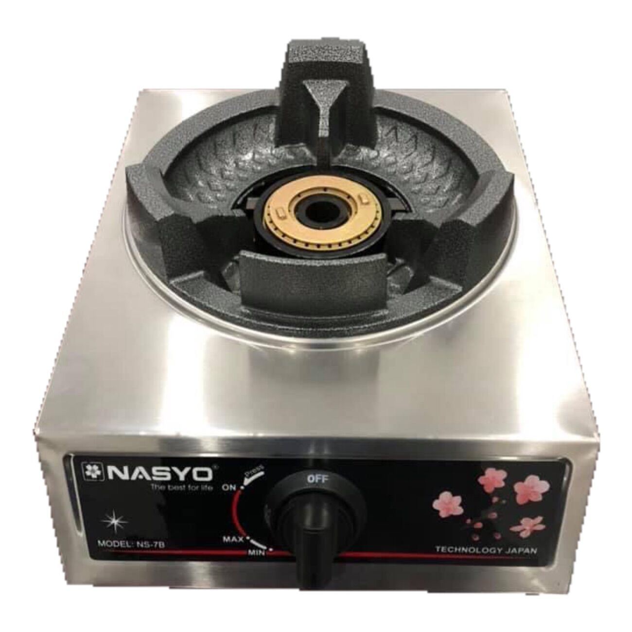 Bếp khè công nghiệp nasyo ns7b + van dây cao áp cao cấp