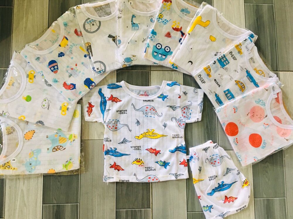 Đồ bộ trẻ em, combo 5b 85k