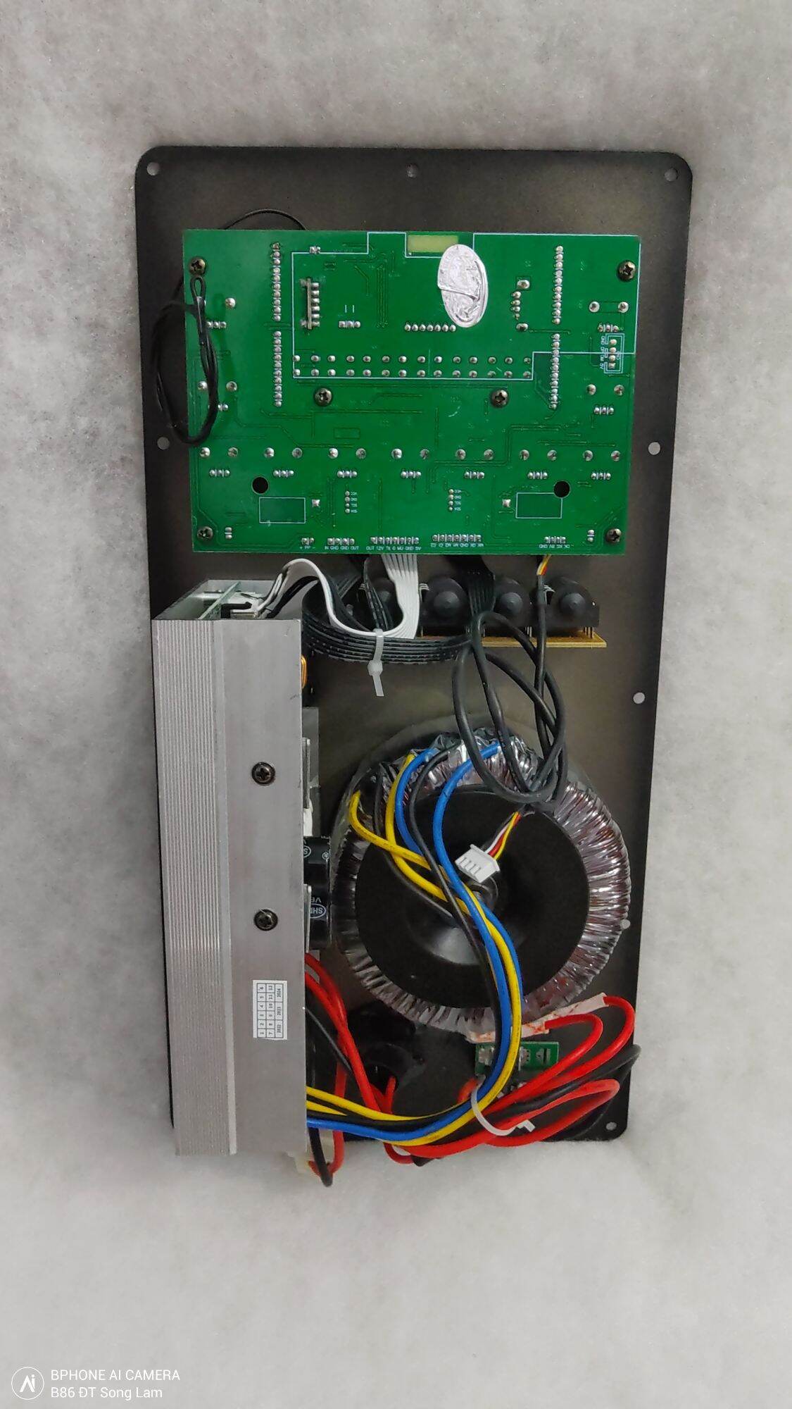 Bo mạch  loa kéo kèm micro kích thước 18x36 cao cấp