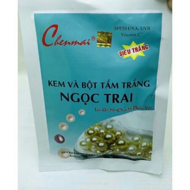 Tắm Trắng Chenmai Ngọc Trai Siêu Trắng 150g