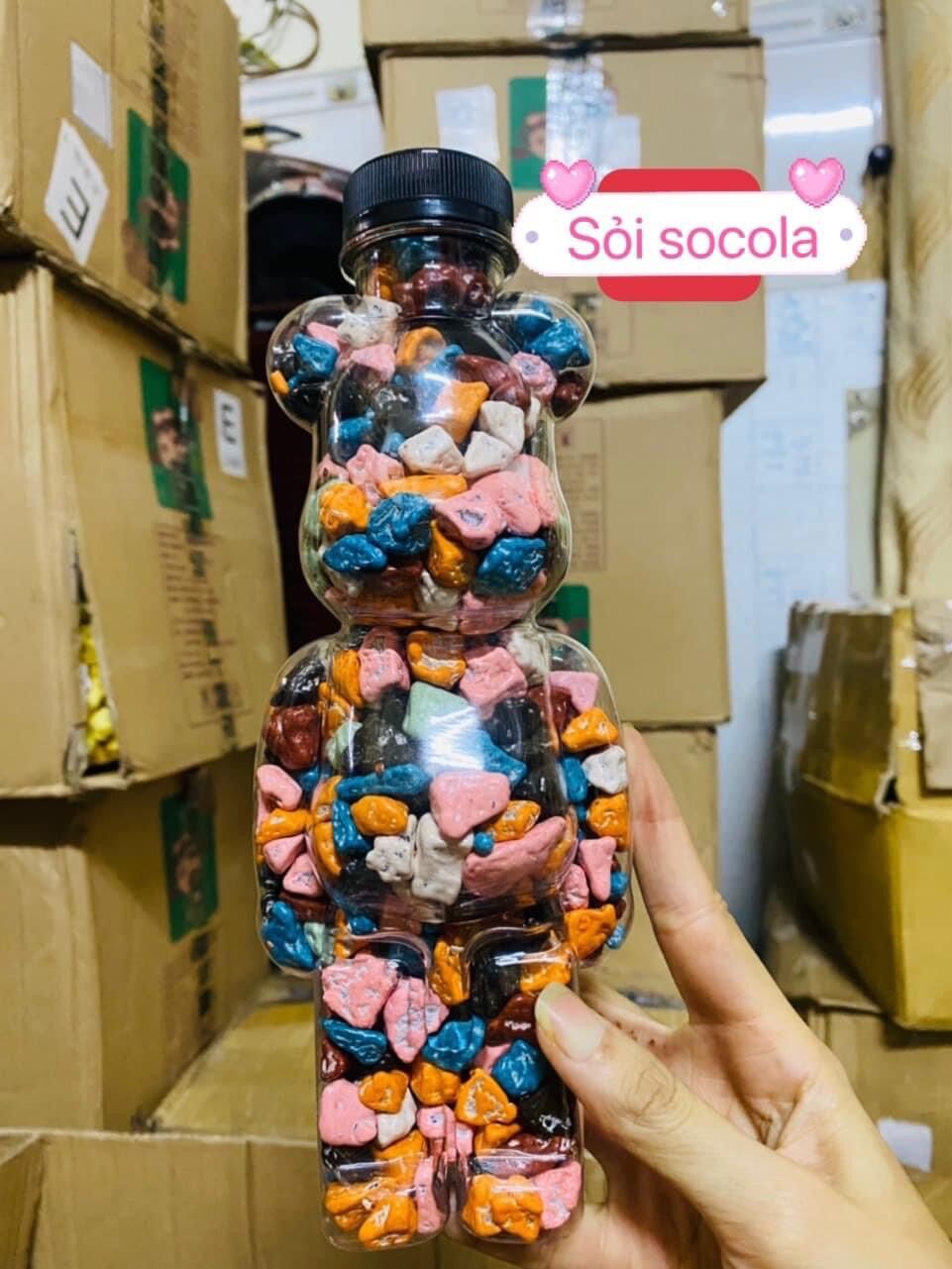 KẸO CHAI GẤU BEARBRICK  VỊ SỎI SOCOLA SIÊU HOT