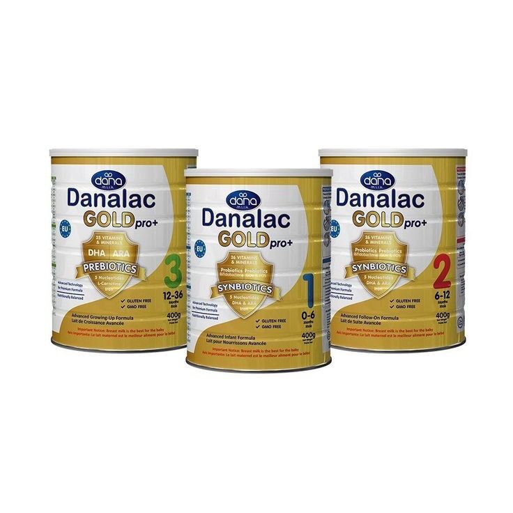 Sữa Danalac Gold Pro Nhập khẩu Thụy sỹ (800g) Số 1,2,3,4