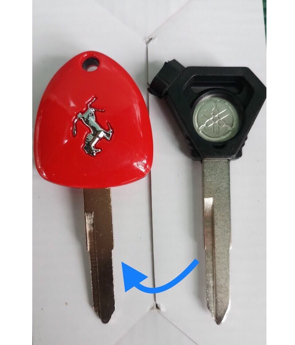 Phôi chìa khoá xe excinter , sirius fi độ mẫu ferrari