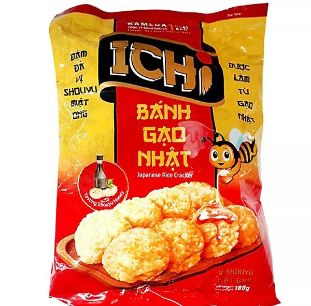 [NGON TUYỆT] Bánh gạo mật ong ICHI 100gr/gói