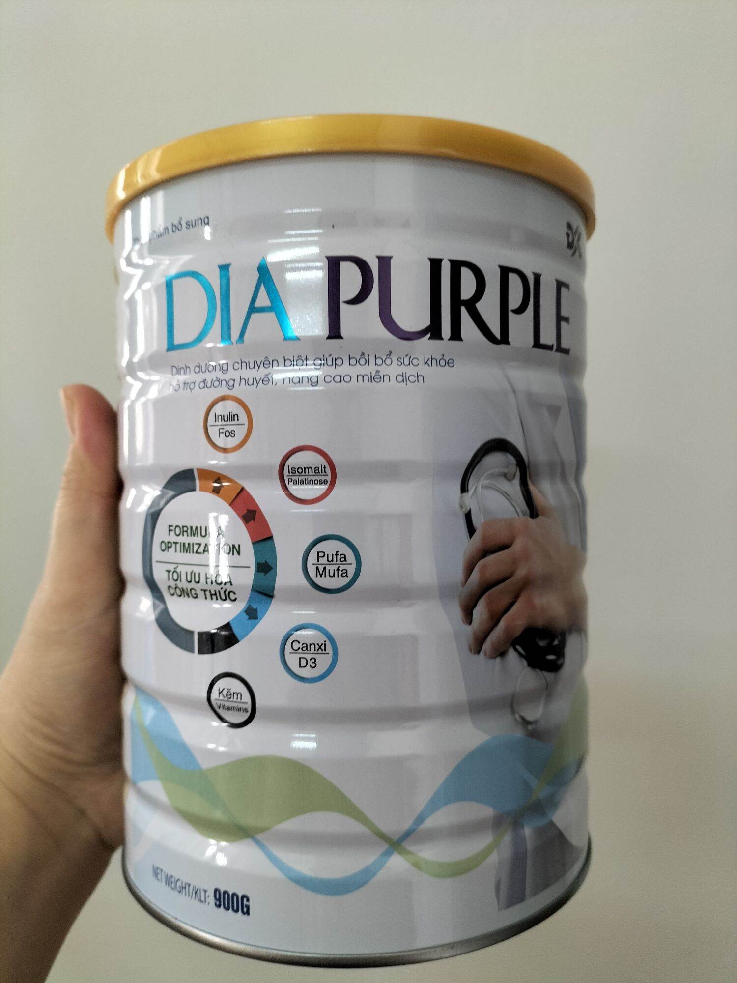 Sữa tiểu đường dia purple 900 g ( dành cho người bị tiểu đường)