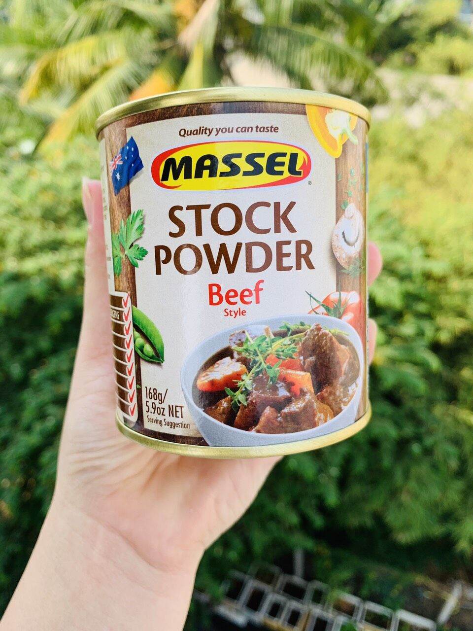 Hạt nêm Massel đủ vị của Úc cho bé ăn dặm