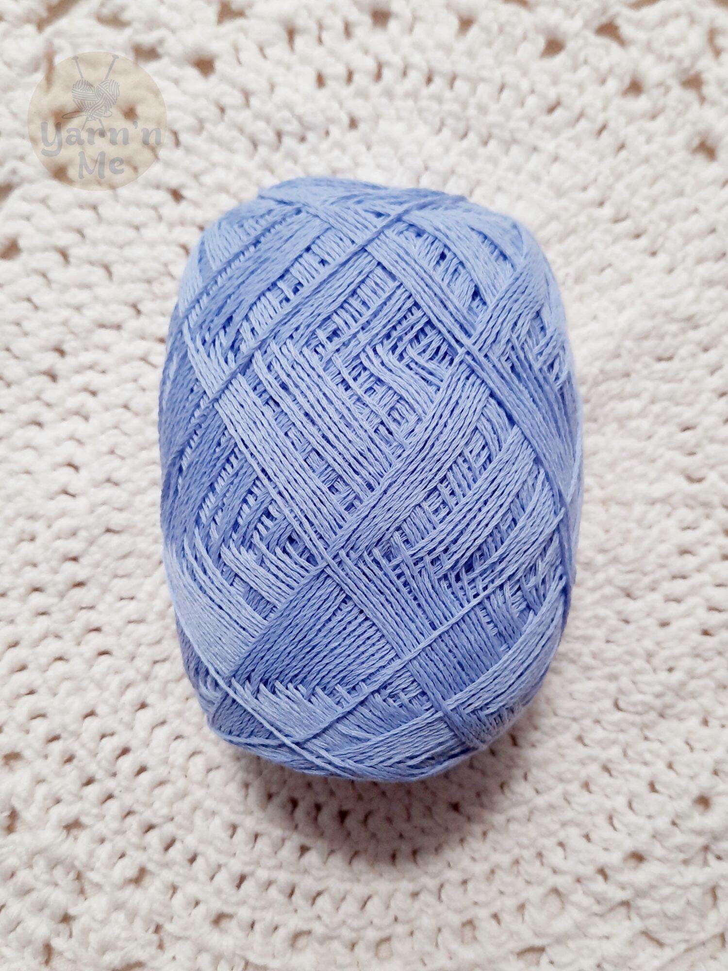 (40-55) Sợi cotton Thái se 2 chiều, cỡ sợi 0.6mm, đan móc áo dài, váy đầm