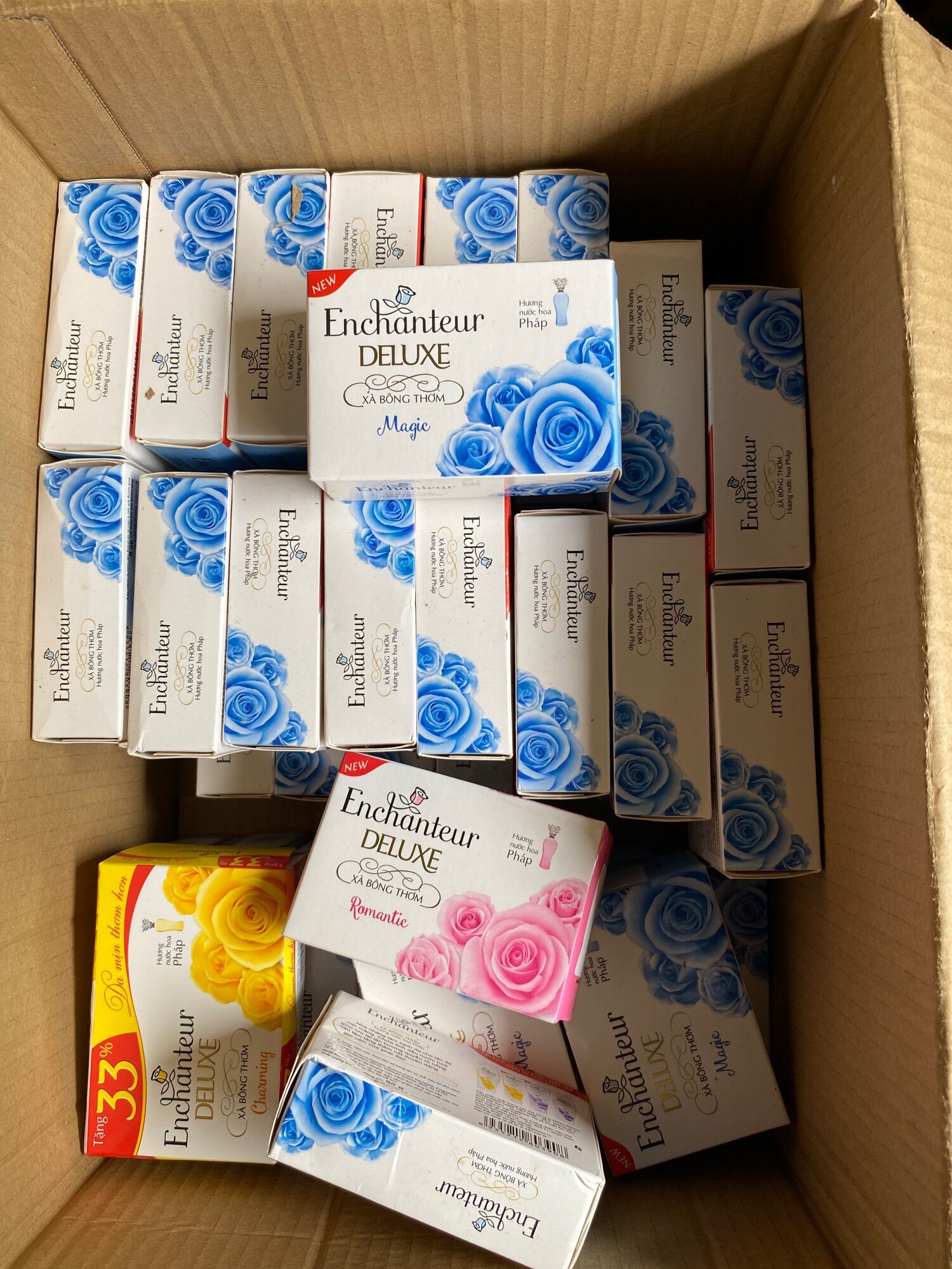 xà bông cục Enchantuer 90g