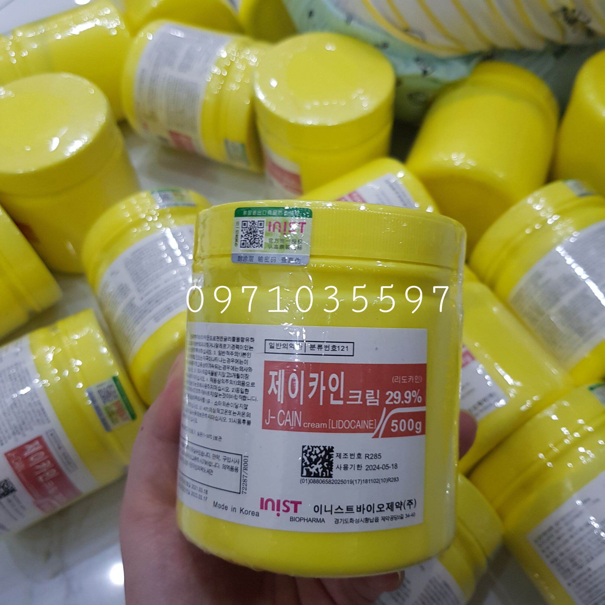 [ẢNH THẬT SHOP CHỤP] Tê Hàn, Kem ủ tê J-CAN 29.9% Hàn Quốc Loại 1, sử dụng nhiều trong ngành da liễu, thẩm mỹ