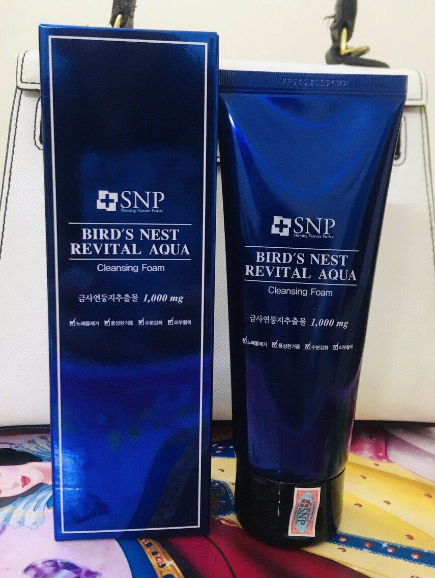 [Hàng cao cấp] Sữa rửa mặt tổ yến SNP
