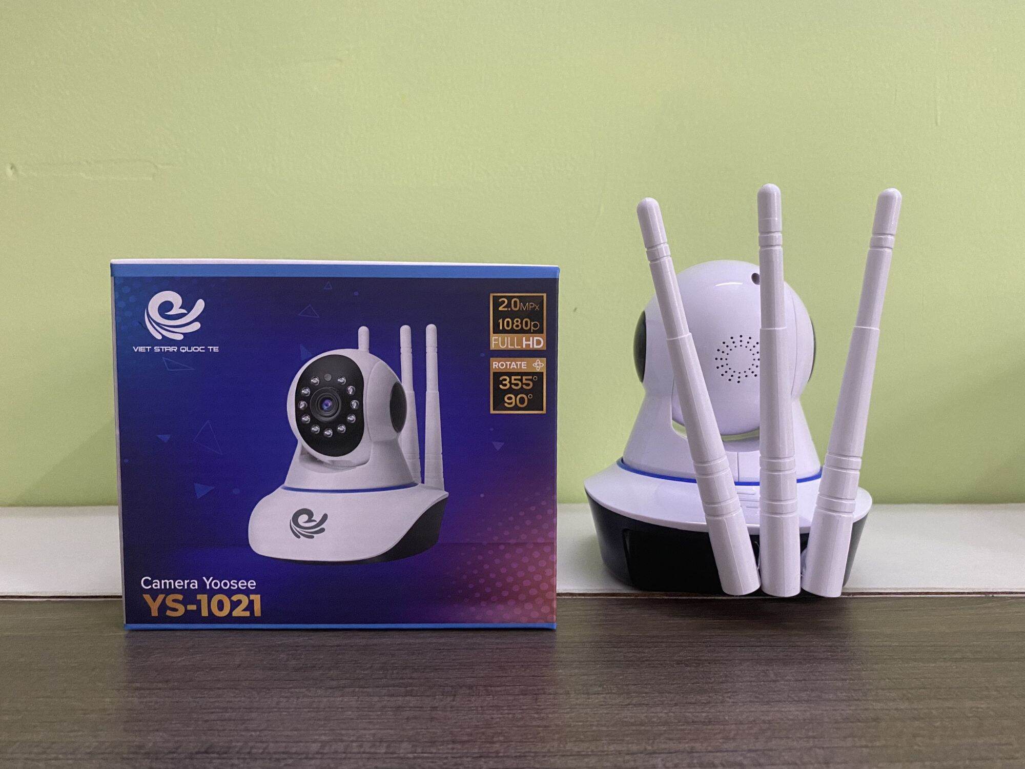Camera Wifi Yoosee 3 râu độ phân giải 2.0Mp 1080p