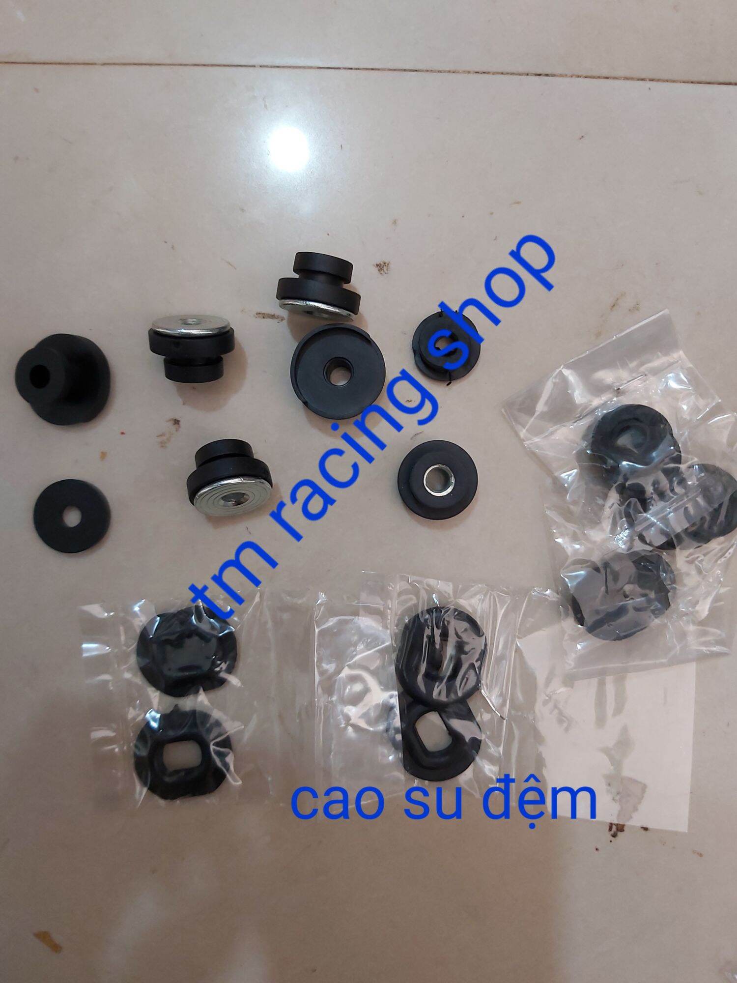 Bộ cao su đệm áo xe dream