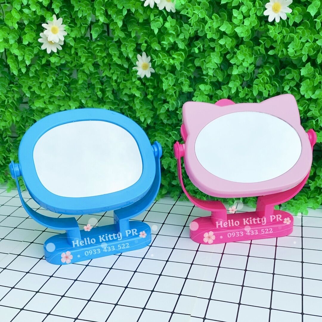 Gương để bàn 3D Hello Kitty - Doraemon