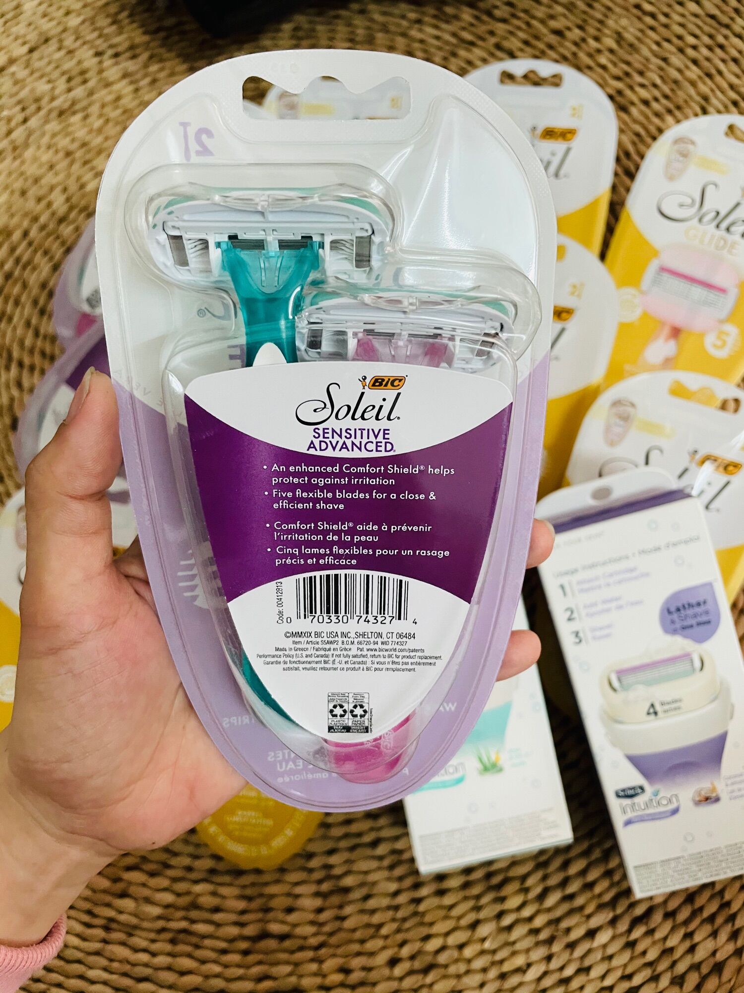 Dao cạo Bic Soleil cho phái nữ