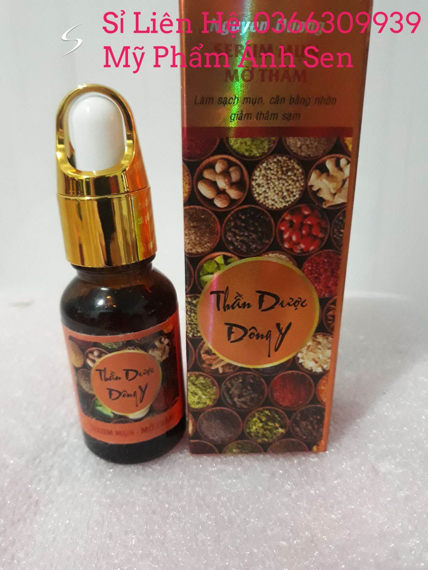 Serum mụn thâm mờ sẹo thần dược đông y