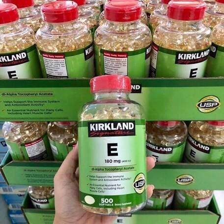 Vitamin E mỹ  Kirkland signature 180mg