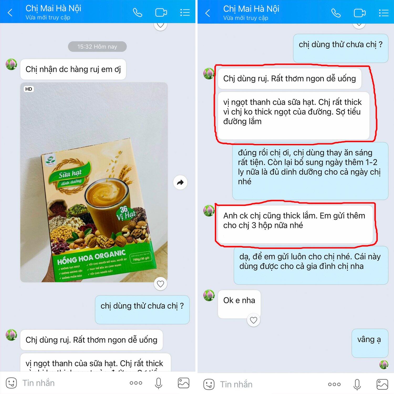 Sữa Hạt Dinh Dưỡng