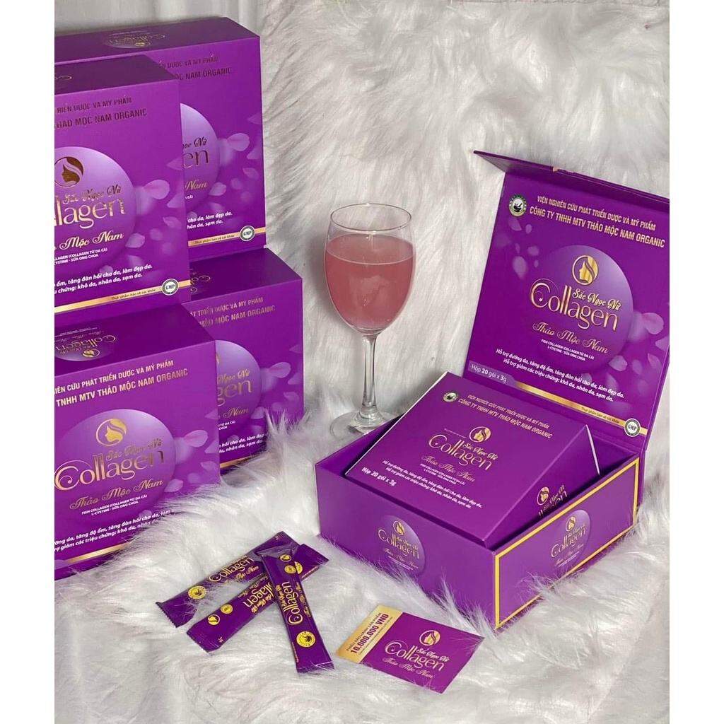 COLLAGEN  _ SẮC NGỌC NỮ  THẢO MỘC NAM . colagen cao cấp chiết xuất từ da cÁ