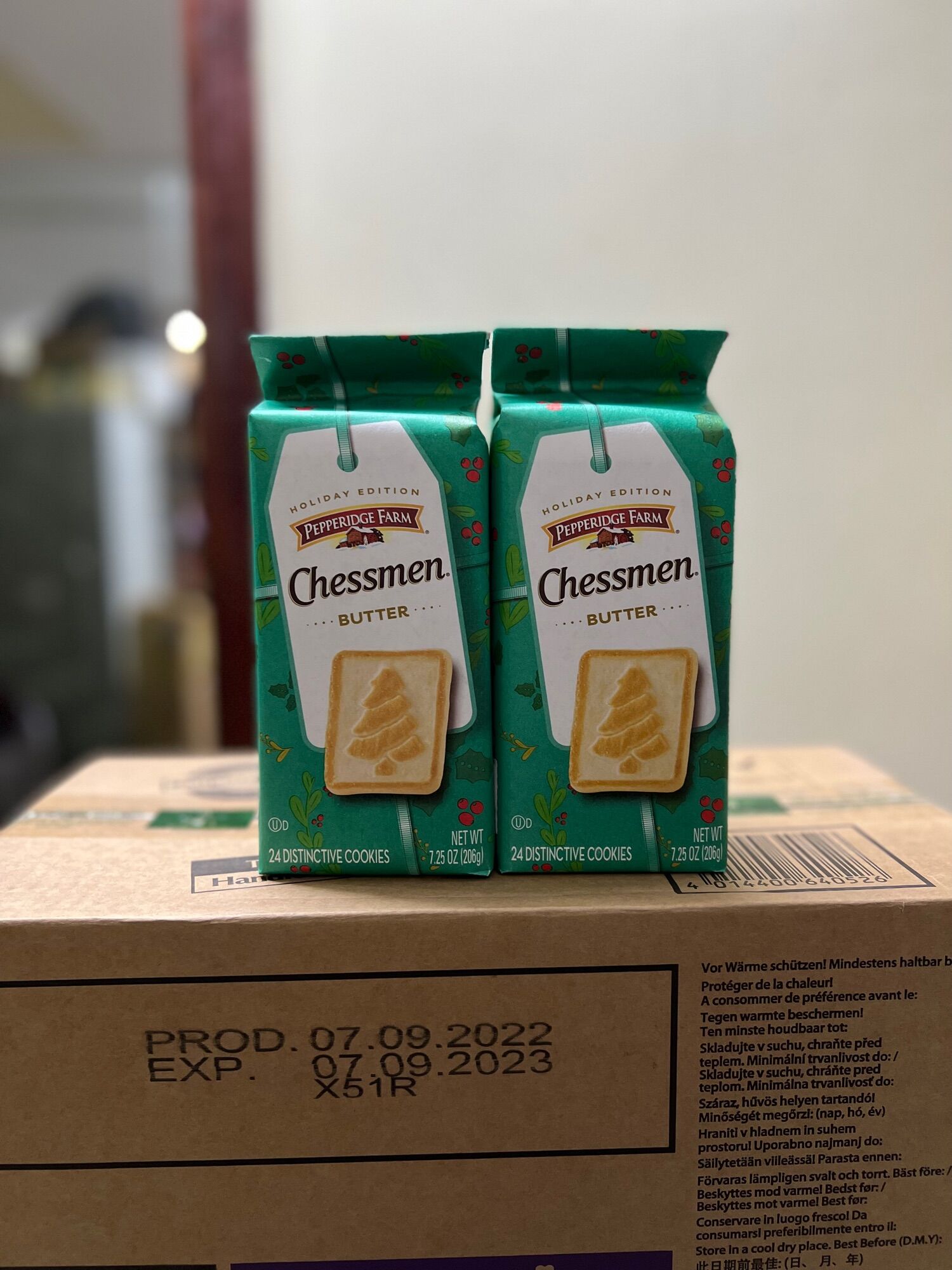 Bánh Quy Bơ Chessmen Pepperidge Farm (206G)