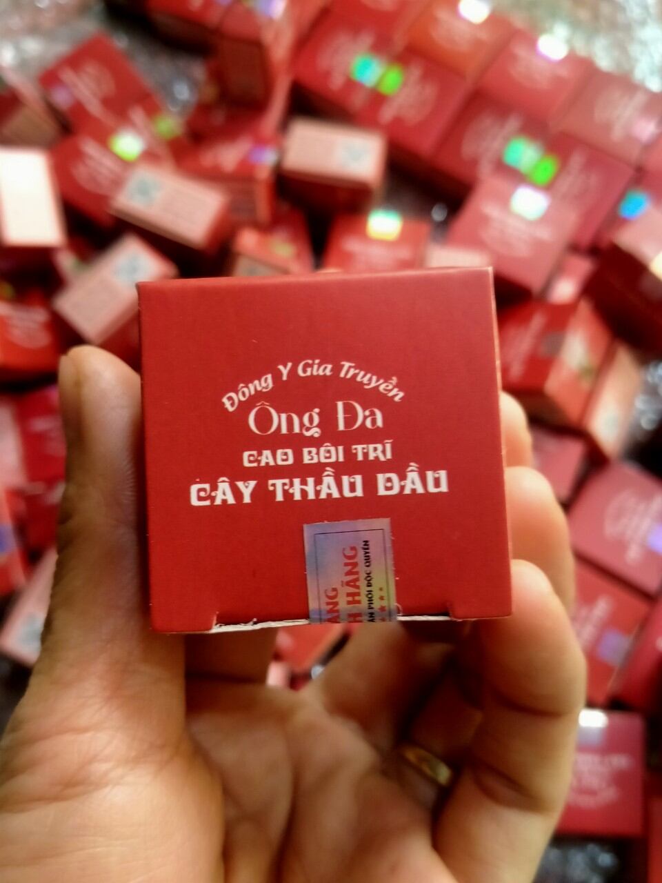 Cao bôi trĩ cây thầu dầu tía Ông Đa