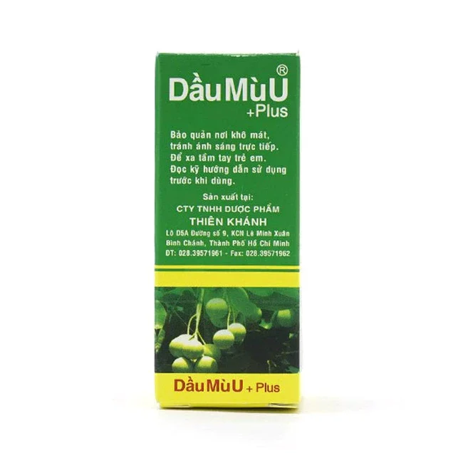 DẦU MÙ U THIÊN KHÁNH CHAI 12ML GIÁ TỐT